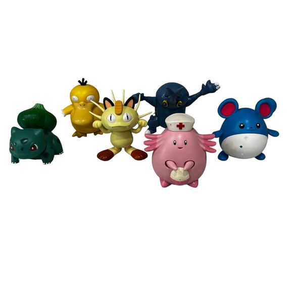 Tomy 1990's Pokemon Electronic Sound Making 4" Action Figures - Picture 1 of 5